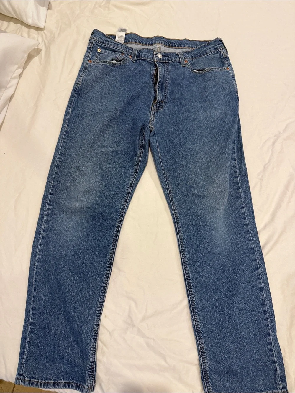 Levi's Men's Straight Leg Blue Denim Jeans